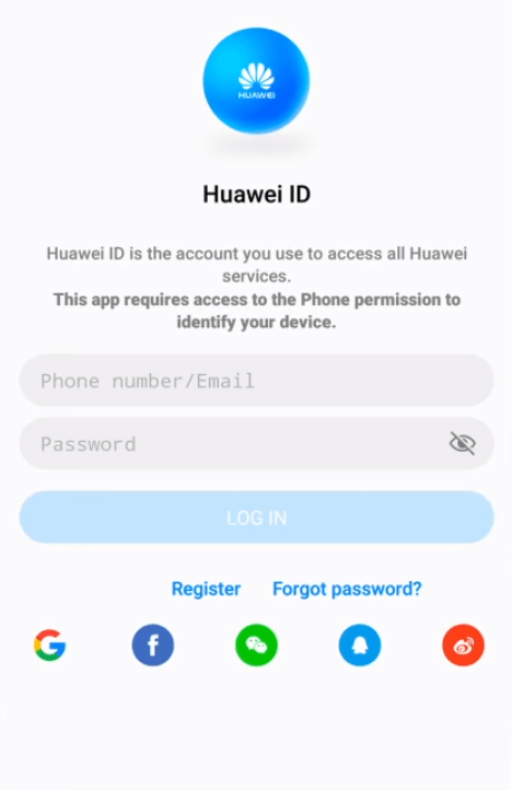 Huawei Honor Récupération