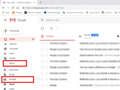 Récupérez les e-mails supprimés définitivement de Gmail