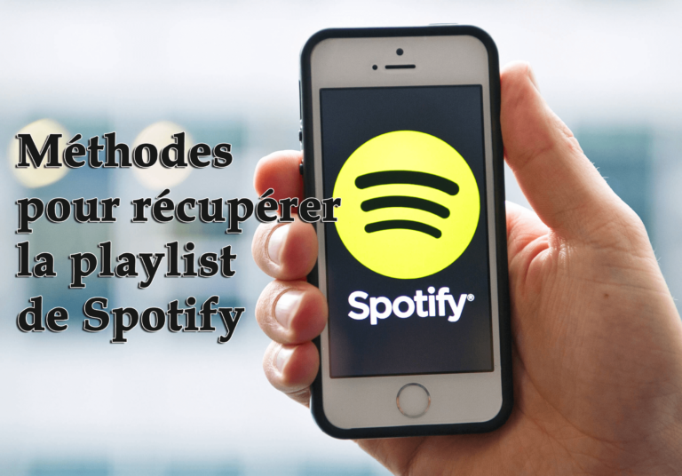 méthodes pour récupérer la playlist de Spotify