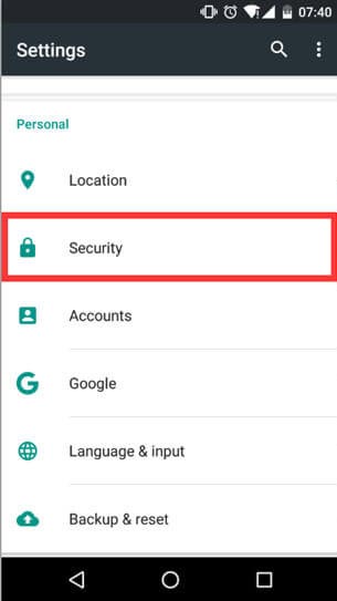 comment installer des applications inconnues sur Android