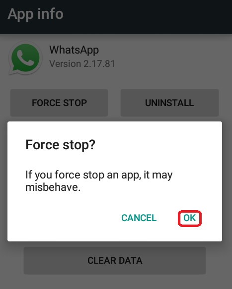WhatsApp continue de planter sur Android