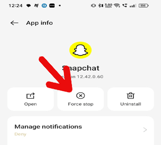 les histoires Snapchat ne se chargent pas