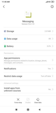 résoudre les messages photo qui ne fonctionnent pas sur Android