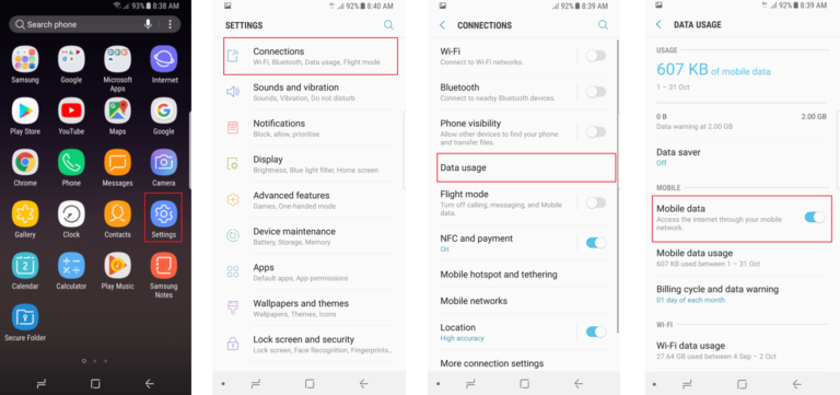 réparer un appareil Android qui n'envoie pas de messages photo
