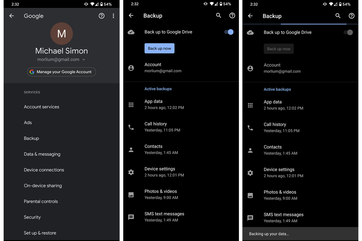 transférer des photos d'Android vers Android en utilisant Bluetooth