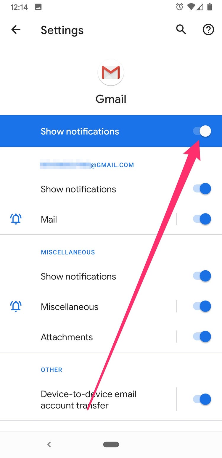 gmail notifier app android