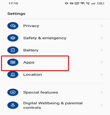 "erreur de vérification des mises à jour" sur le Play Store