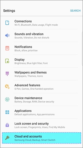 récupération des données de Samsung Galaxy Z Flip