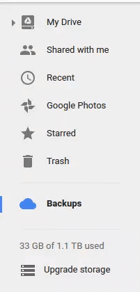 Récupérer des données via un compte Google