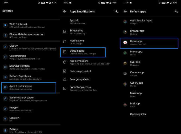 la bubble de discussion dans Android 11