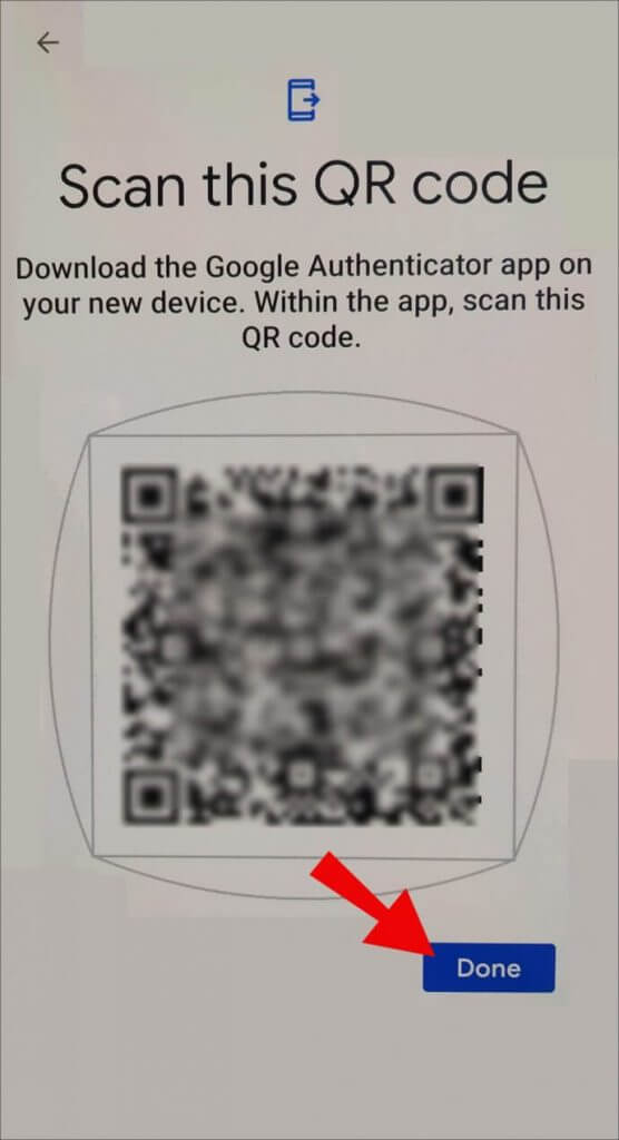 transférer les codes d'authentification google vers un nouveau téléphone