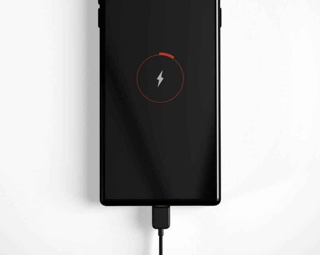 lignes horizontales sur l'écran du téléphone