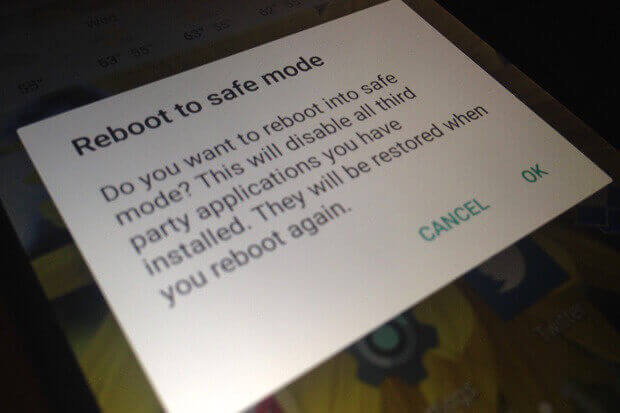 supprime la politique de sécurité de mon appareil photo