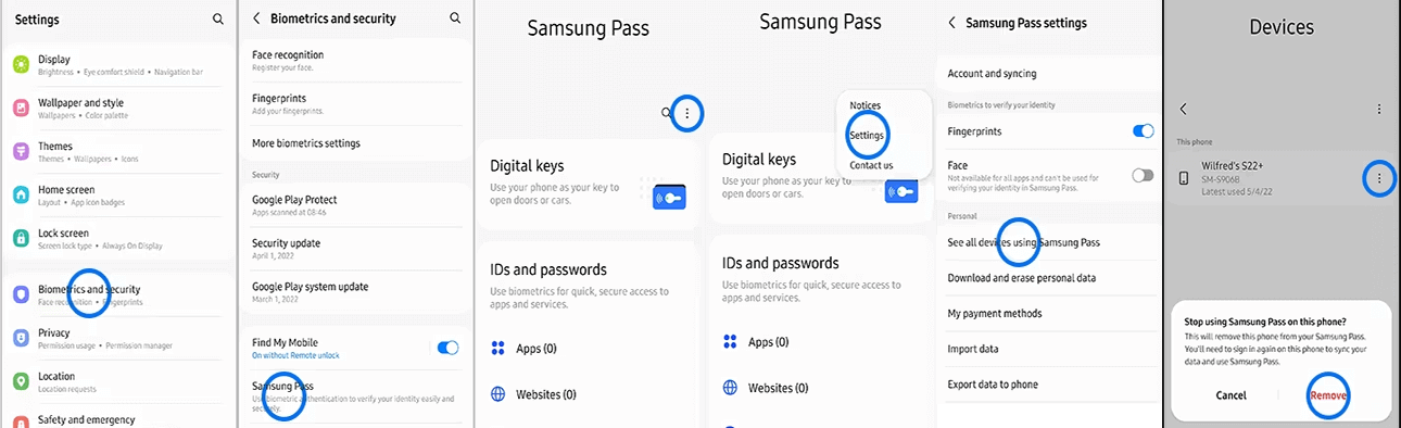Comment configurer Samsung Pass sur les téléphones Galaxy