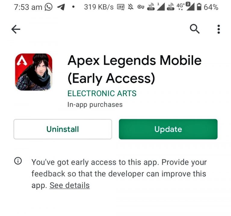 Apex Legends Mobile code d'erreur 561 Android