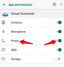 comment configurer la voicemail visual Android