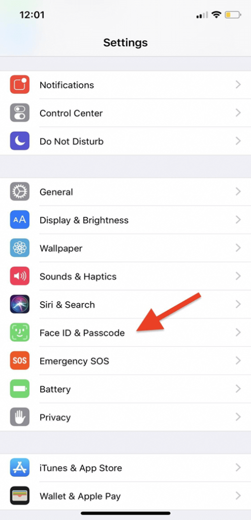 réparer Face ID Arrêté Travail Sur iPhone