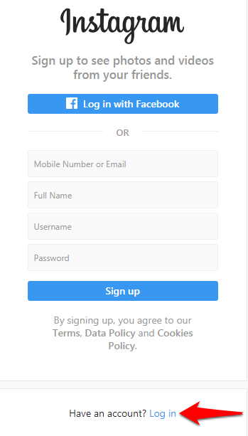 Réparer l'erreur "Checkpoint Required" Instagram
