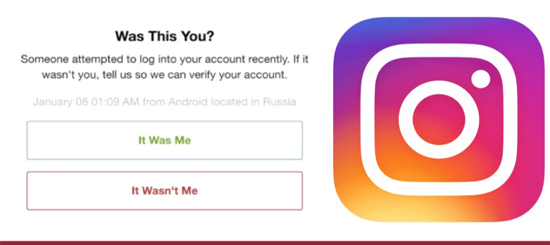 Réparer l'erreur "Checkpoint Required" Instagram