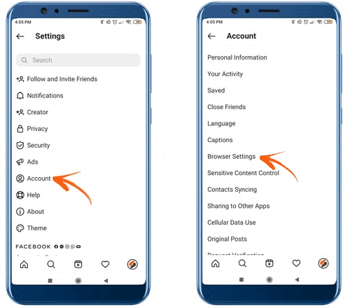 Réparer Instagram 5XX Serveur Erreur
