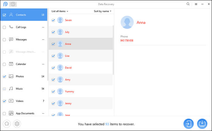 récupérer les fichiers supprimés de la corbeille sur Android