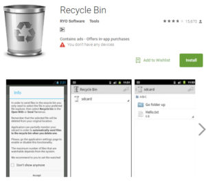 meilleur logiciel de récupération de la corbeille