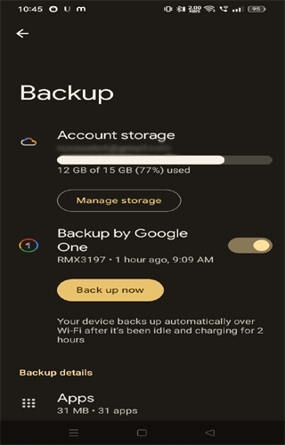 sauvegarder les données du téléphone Android avant l'enracinement