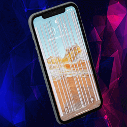 lignes verticales ou horizontales sur l'écran de votre téléphone