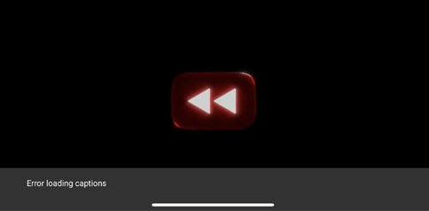 corriger Error Loading Captions sur YouTube