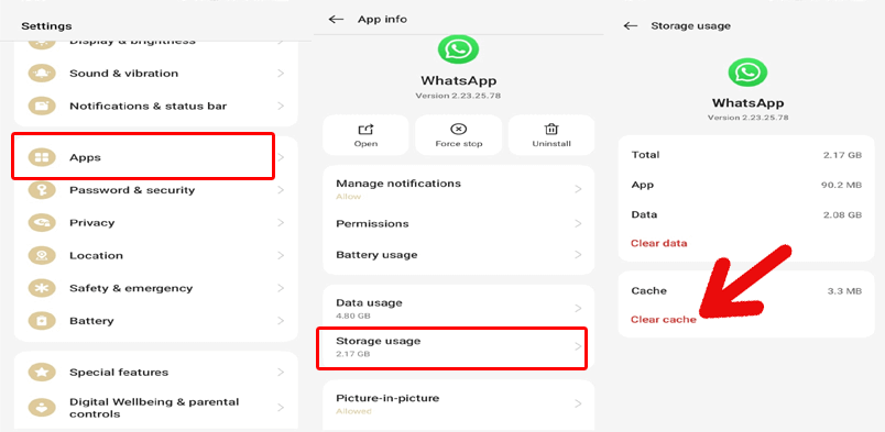 Couldn’t Link Device WhatsApp sur Android