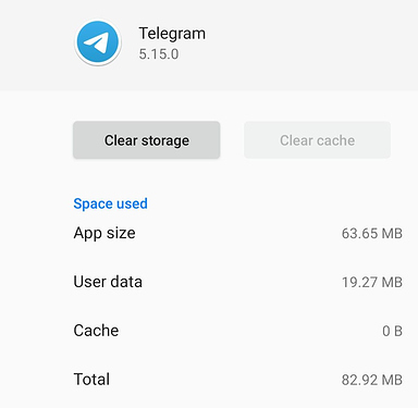 problème de mise à jour de Telegram