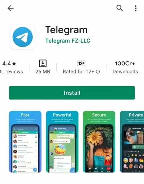 problème de mise à jour de Telegram