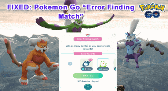 Pokemon Go Error Finding Match Guide