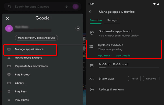 problème de plantage continu de Pandora sur Android