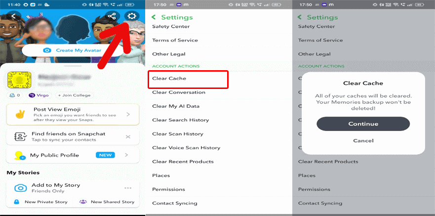 problèmes de lag de Snapchat sur Android