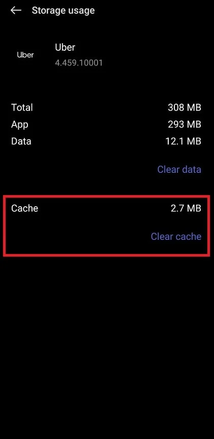 Uber ne fonctionne pas sur Android