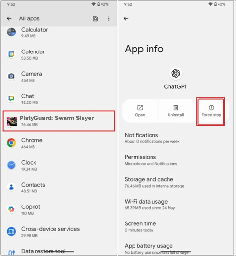 Platyguard: Swarm Slayer ne s'ouvre pas/ne se charge pas